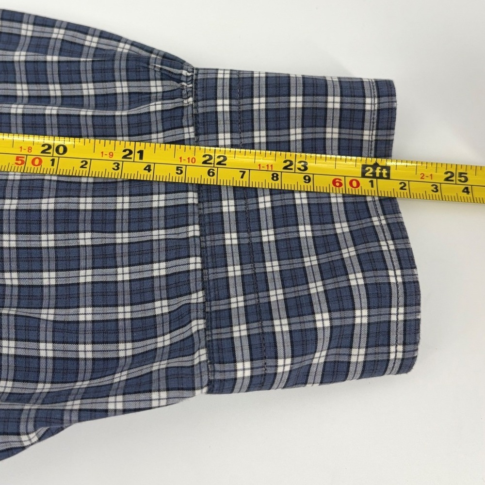 Brooks Brothers‎ Mens Long Sleeve Plaid Button Down Shirt Size L 100 Cotton - Picture 8 of 8